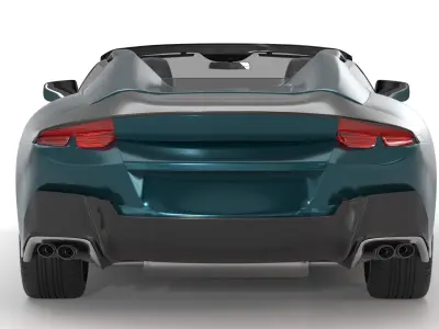 Generic Convertible 02 3D model