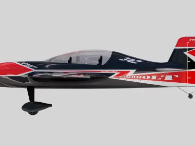 Sbach 342 XA-42 Aerobatic German Plane  3D model