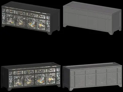 Korea Furniture Pack 02 3D model