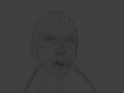 Cry Wolf Free low-poly 3D model