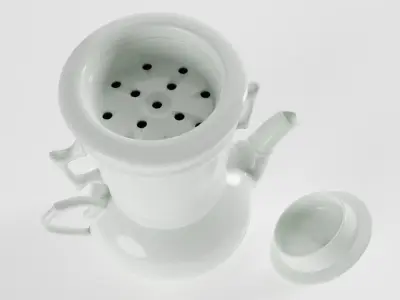 Vintage French Coffee or Tea Maker 3D model