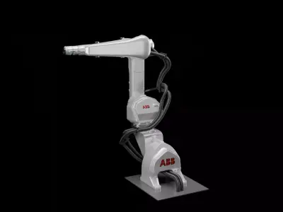 ABB IRB 6640 Industrial Robotic Arm 3D model purchase