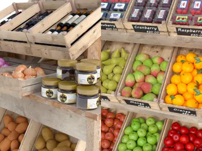 Market Place 8 3D model