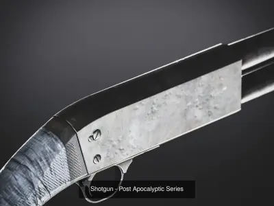 Weapon Collection - Post Apocalyptic Series  3D Model Pack