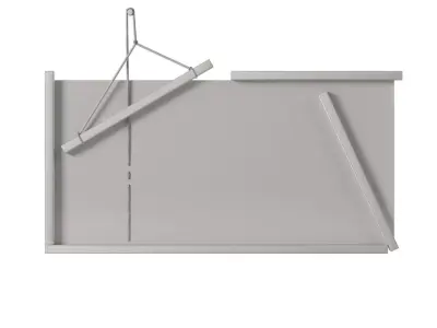 Illustrated wall art frame - Part 2 3D model