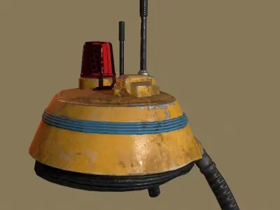 RoboHeadV2 star wars spaceship - star wars spaceship Low-poly 3D model