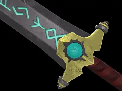 sword styles  Low-poly 3D model