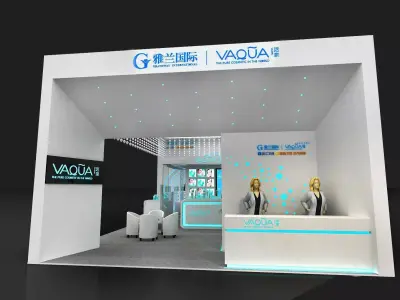 Exhibition - Area - 7X16-3DMAX2011-049 3D model