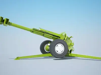 Cannon 2A61  3D model