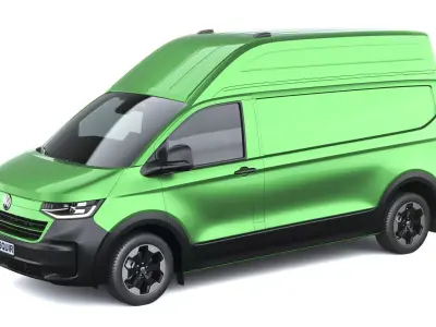 Volkswagen Transporter T7 Panamericana L2H2 2025 3D model