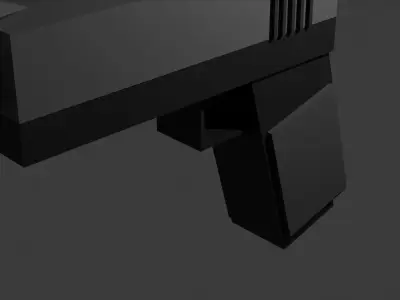 Free Low poly glock 19 3D model