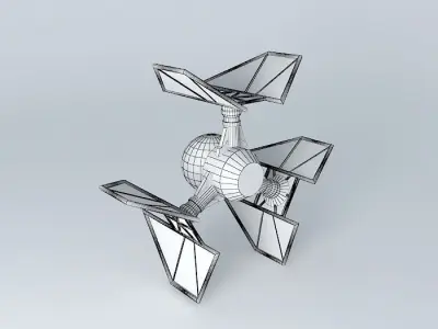 Star Wars Tie Defender Free 3D model
