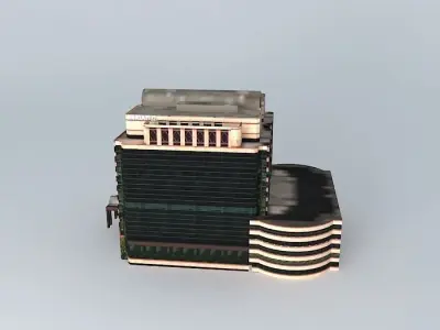 Square 89 3D model
