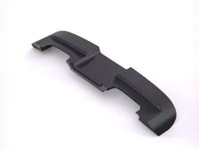 Spoiler combo rear sedan 3D model