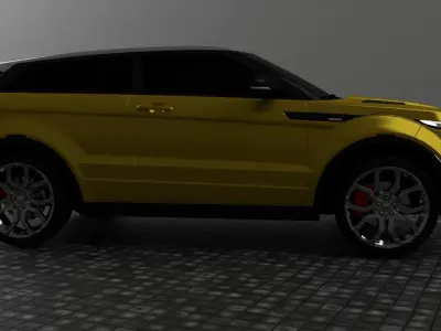 Range Rover Evoque Free 3D model