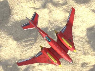 airspeed aircraft 3D model