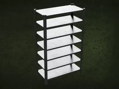 Rack Metals Series ContainerKeepItems G2 N4-6 3D model