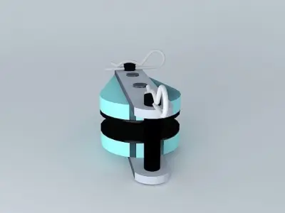 Davit Simple 3D model