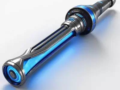 SciFi Energy Saber Hilt 3D model