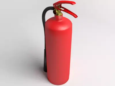 Fire Extinguisher 2 3D model