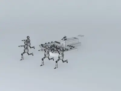 big army Free 3D model