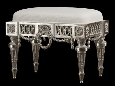 kosovart rococo puff 3D model