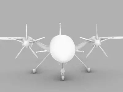 3D Printable Drone Model 3D print model