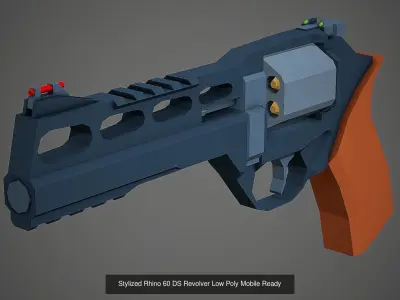 Small Stylized Weapon Pack vol 02 - Low Poly Game Ready