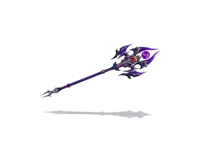 Succubus Scepter Low-poly 3D model