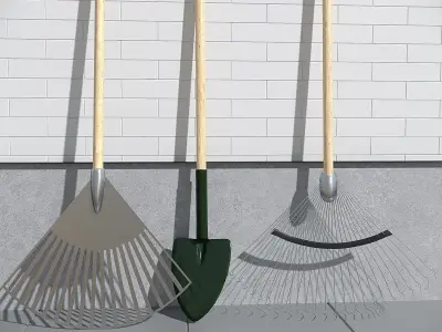 garden assets  3D model