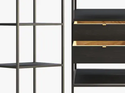 Joybird Adria Bookshelf 3D model