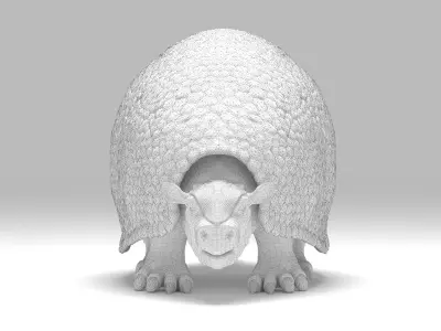 Glyptodon 3D model