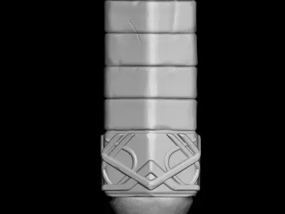 Fantasy Axe 3D model purchase