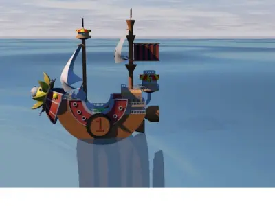 Thousand Sunny 3D model