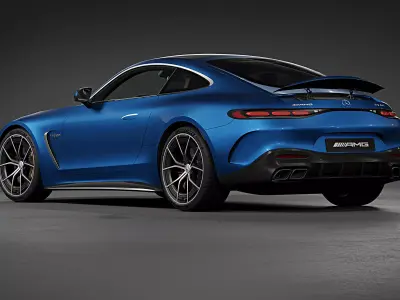 2024 Mercedes-Benz AMG GT 63 Coupe Blue 3D model