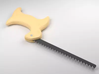 Pocket saw 3D model