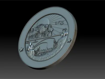 County Seal 3D print model