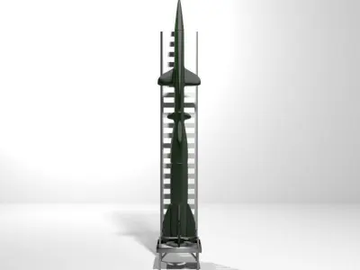 Rocket Missile - EKR 3D model