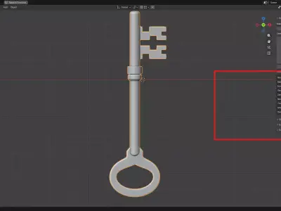 Old Key for Printing 2 3D print model