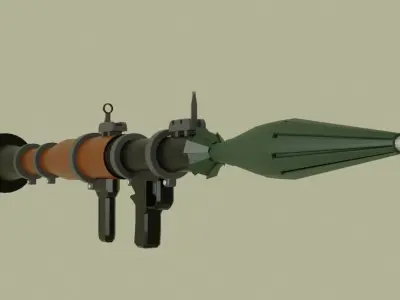 Rocket launcher  3D model