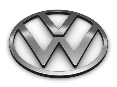Volkswagen Logo 3D model by Sergey