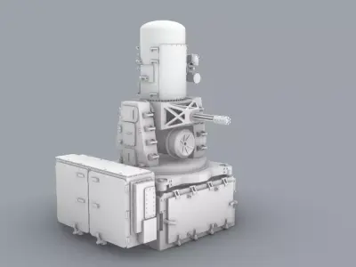 PM Phalanx CIWS 3D print model