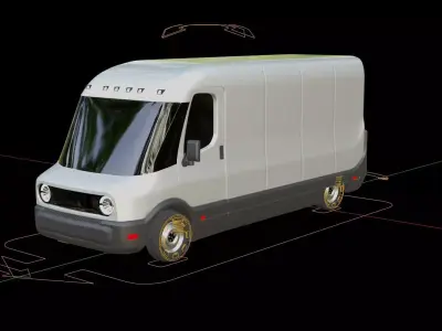 Rivian EDV 500 3D model