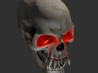 Demon Skull  3D model