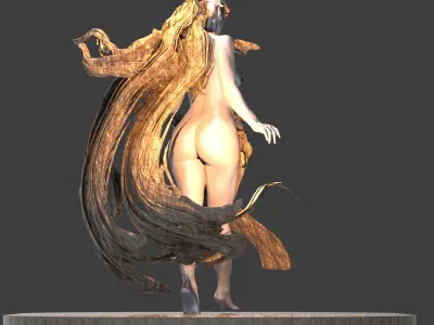 Forest Witch 3D model