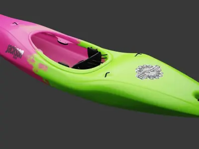 Kayak Creek - Jackson Nirvana 3D model