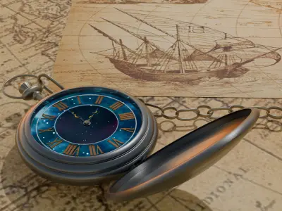 Pocket Watch  3D model