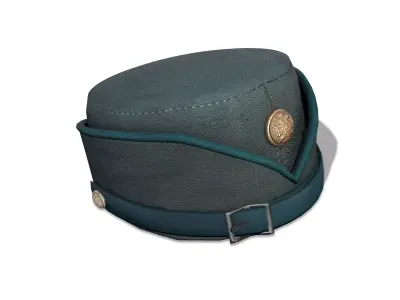 Uniform Army Hat V1 Low-poly 3D model