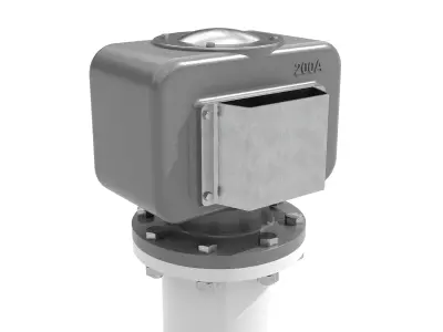 JIS 200A Air Vent Head 3D model