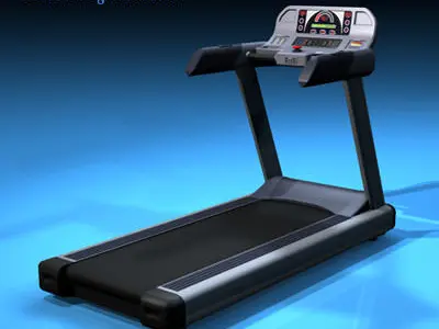 Treadmill 3D model 4
